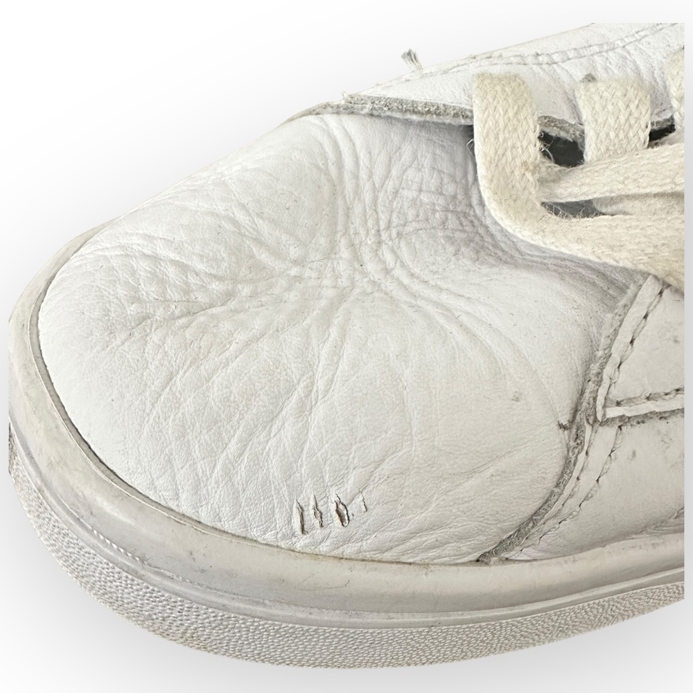 Men’s Puma “Court Star” Tennis Shoes - Size 13 - White Genuine Leather - Picture 7 of 10